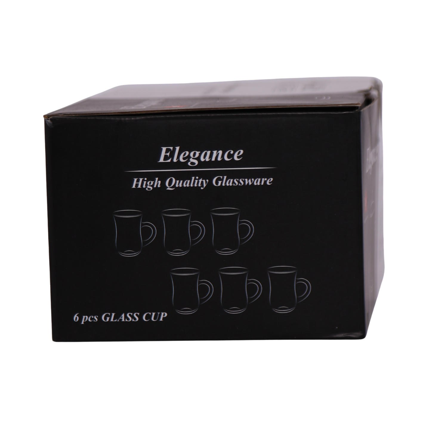 Phoenix 6Pcs Glass Tea Cup Set