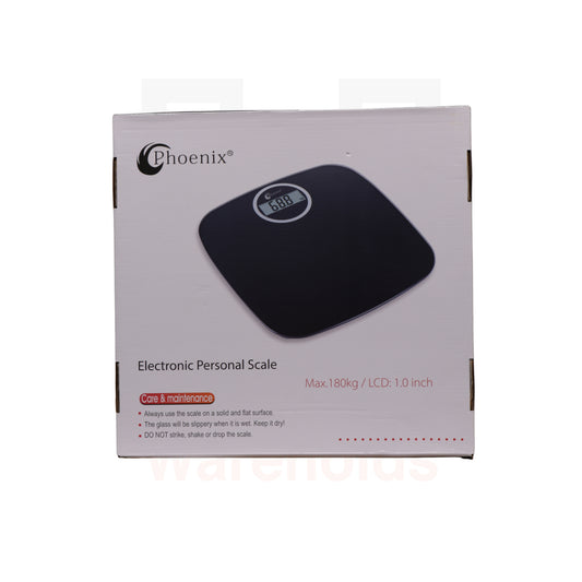 Black Electronic Personal Scale