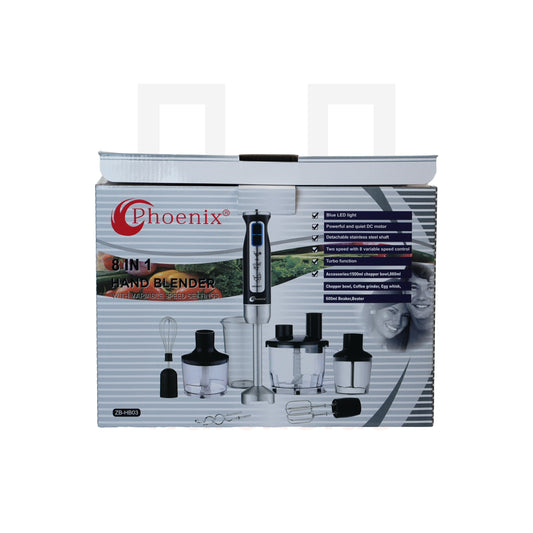 Phoenix 8-in-1 Hand Blender