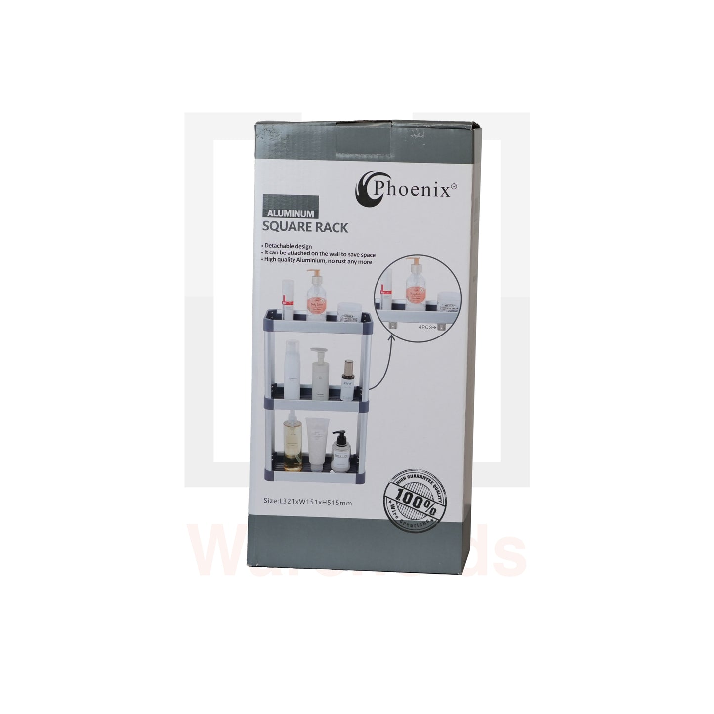 Phoenix Aluminum Square Rack