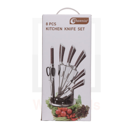 Phoenix 8 Pcs Kitchen Knife Set