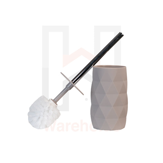 Phoenix 5pcs Diamond Grey Bathroom Accessory Set