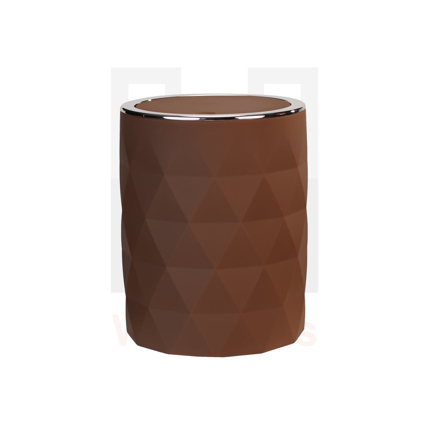 Phoenix Diamond Brown Bathroom Accessory Set