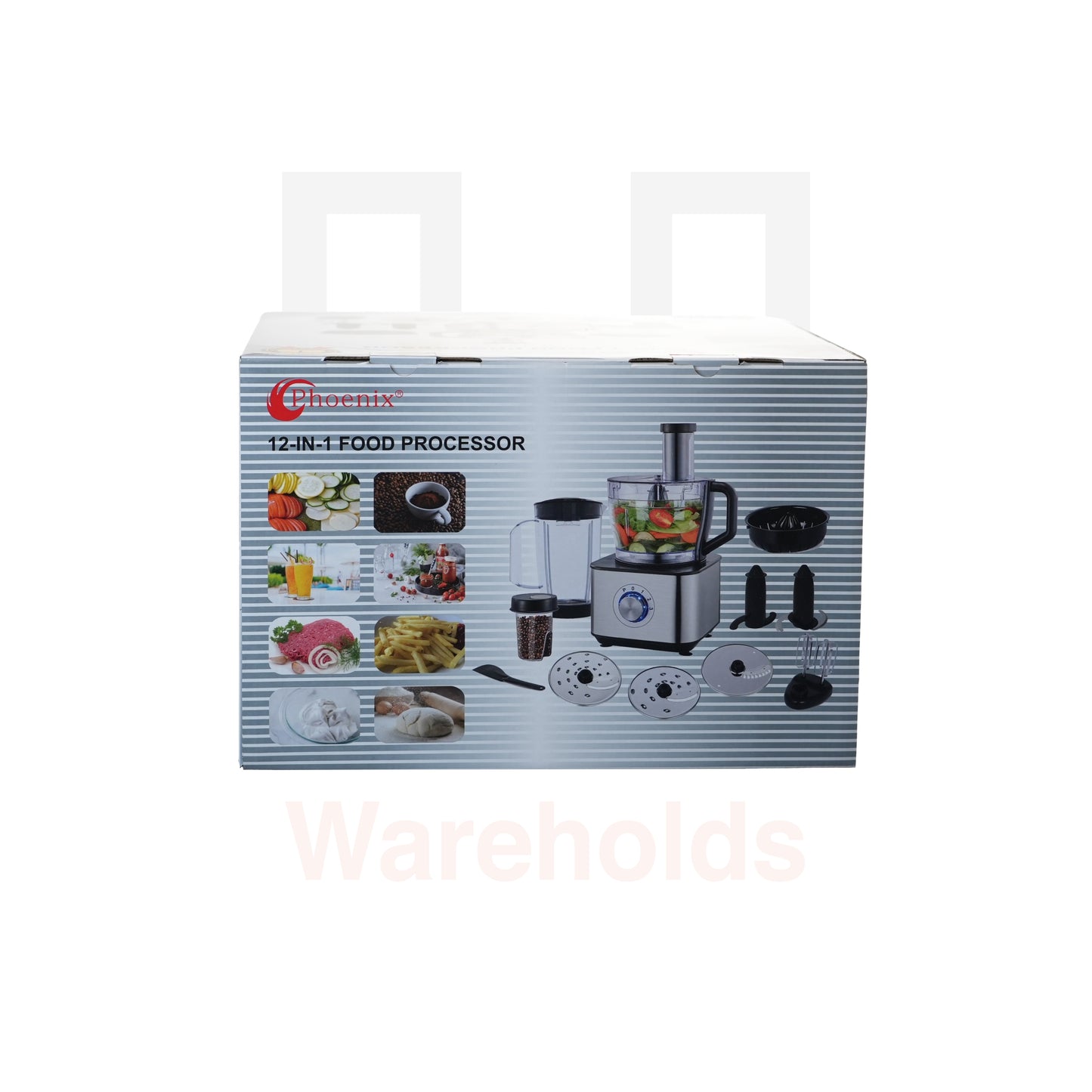 Phoenix 12-in-1 Food Processor