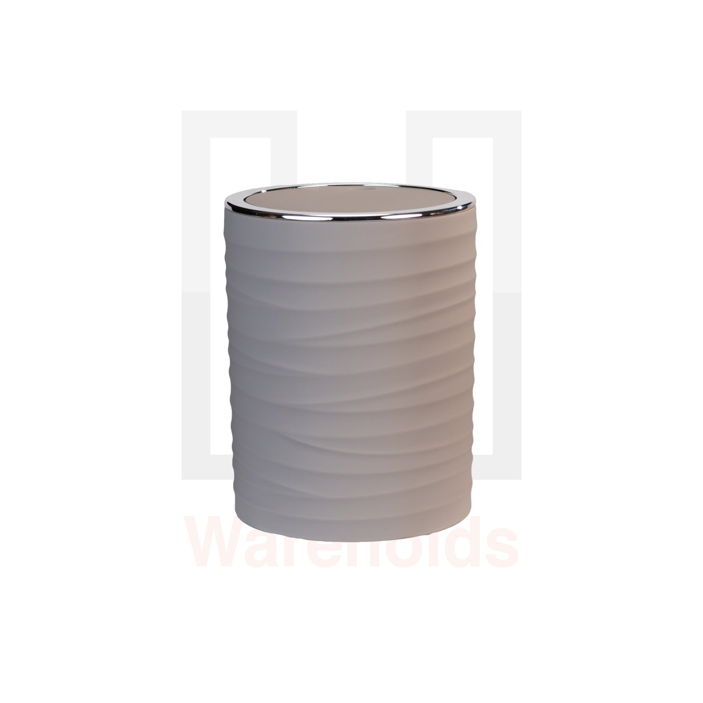 Phoenix Taupe Wavy Bathroom Accessory Set
