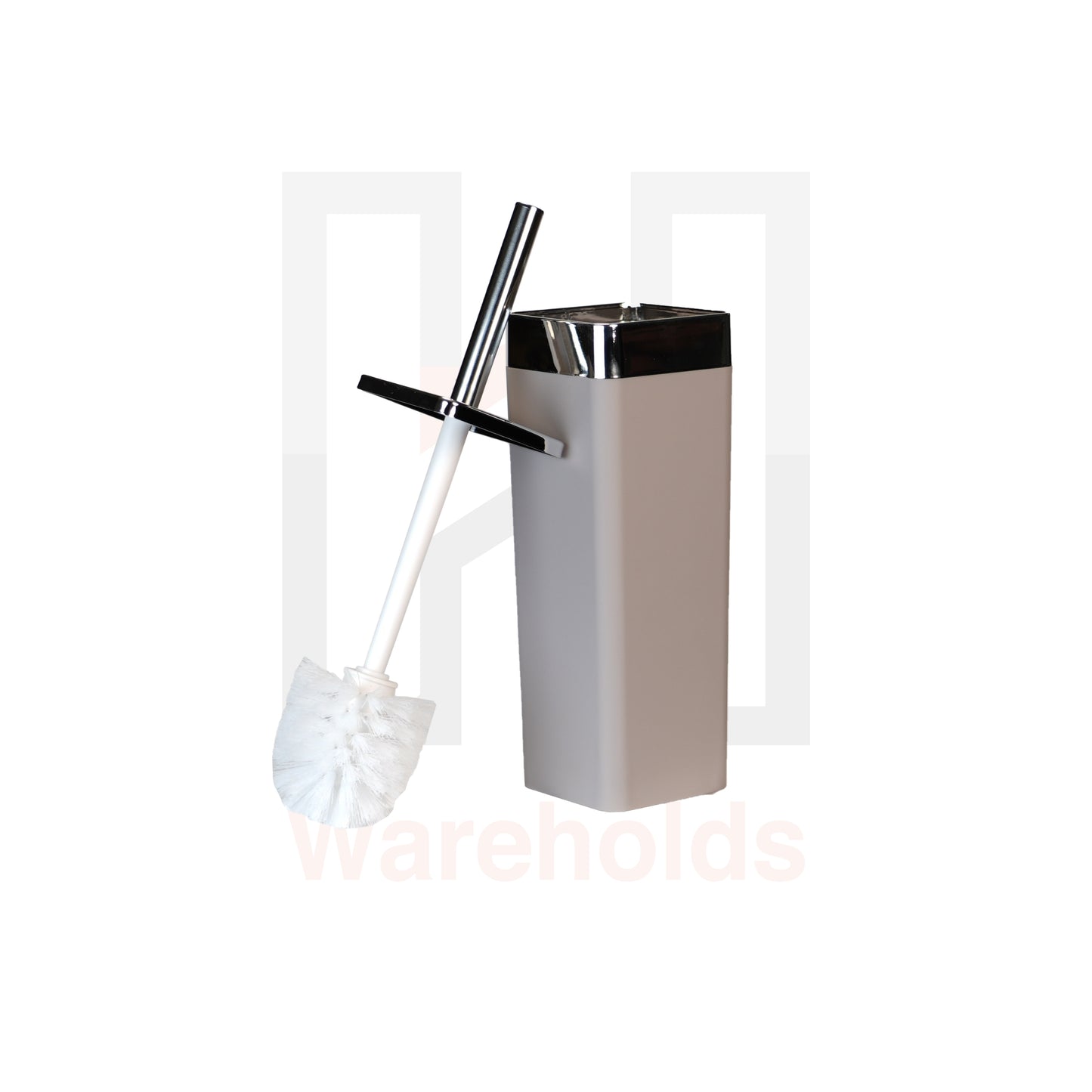 Phoenix Taupe Square Bathroom Accessory Set