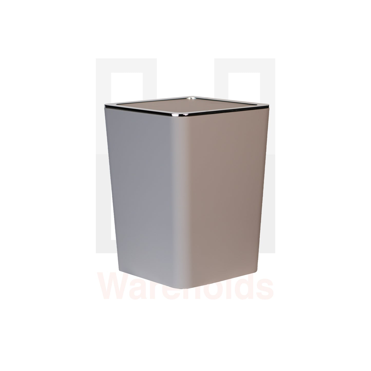 Phoenix Taupe Square Bathroom Accessory Set