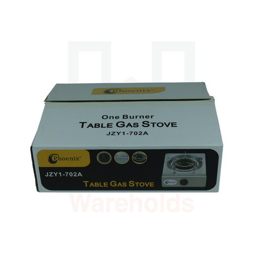 Phoenix Silver Single Burner Table Gas Stove