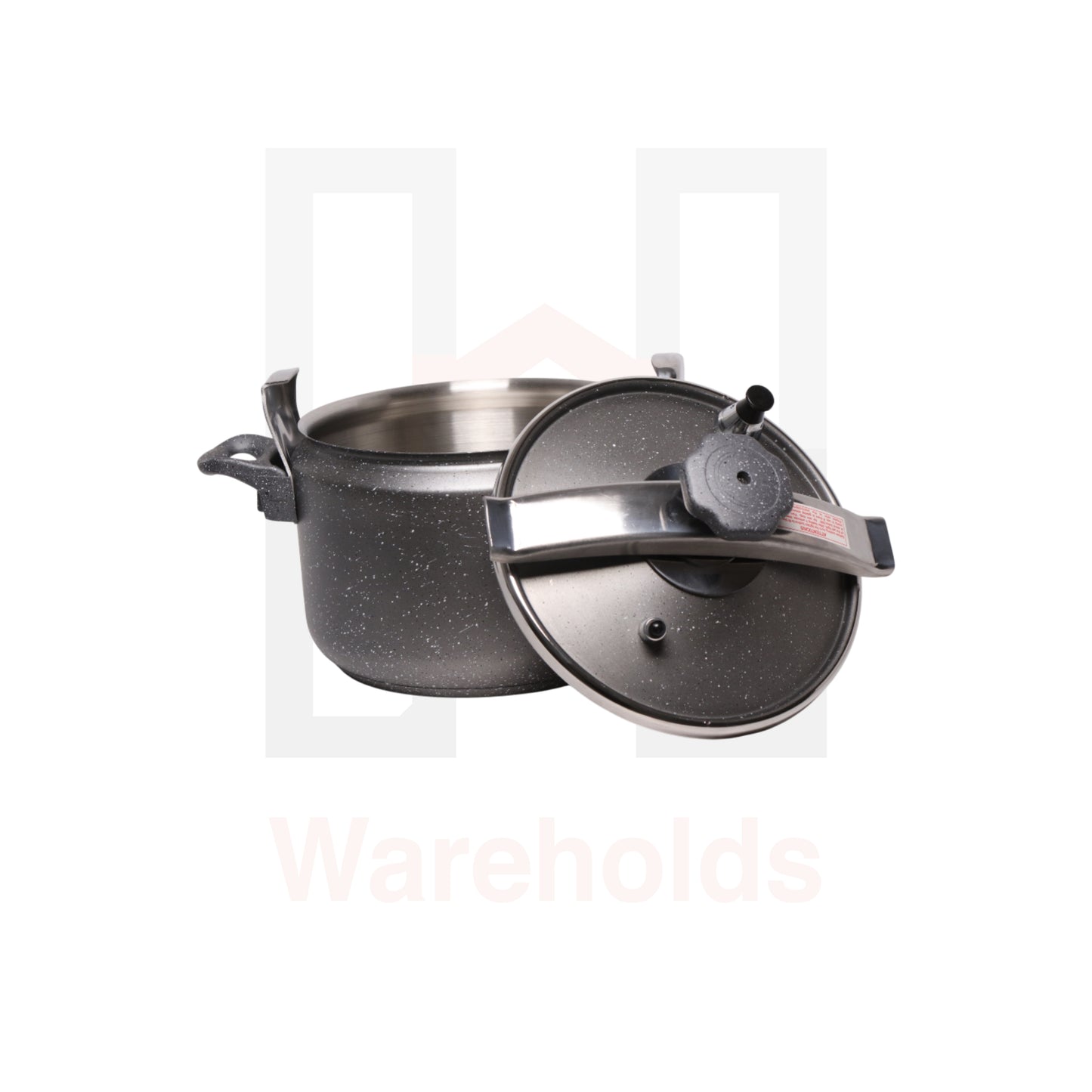 Phoenix Non-stick Marble Professional Granite Pressure Cookware (Grey color)