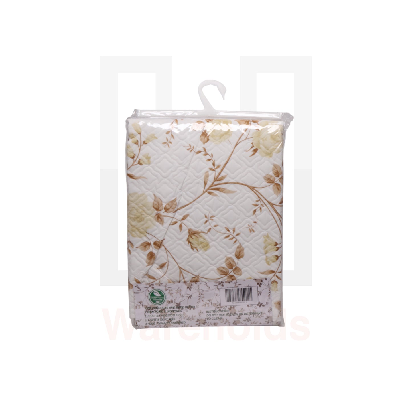 Phoenix Washing Machine Cover Floral Brown