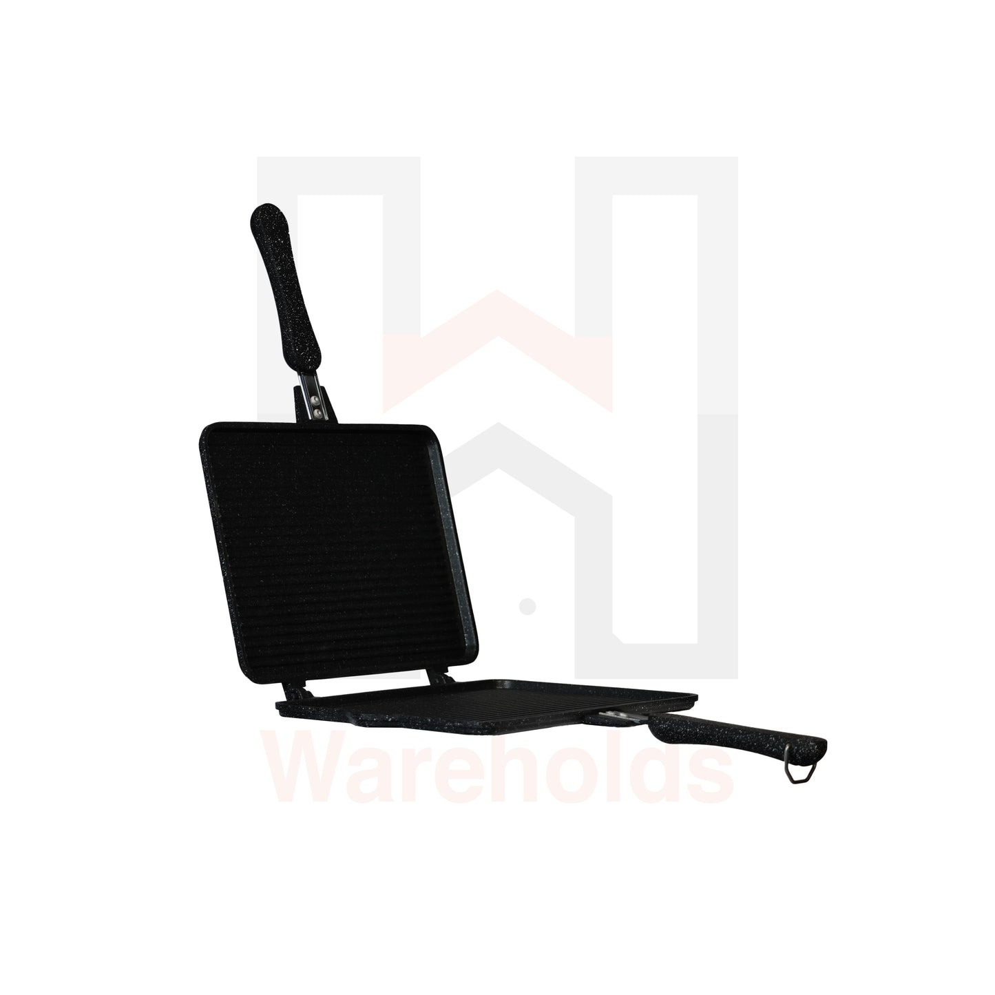 Phoenix Black Granite Double Grill Pan