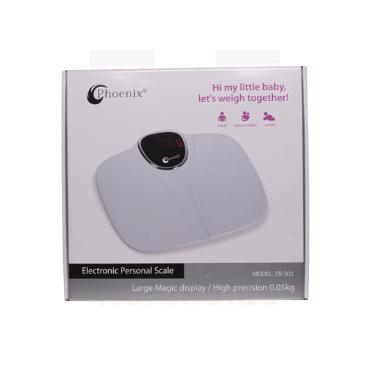 White Electronic Personal Scale