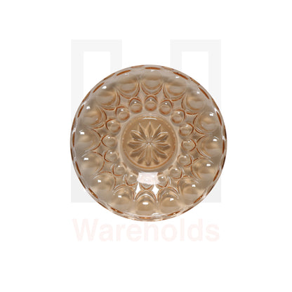 Phoenix 6 Pcs Gold Scalloped Glass Bowl Set