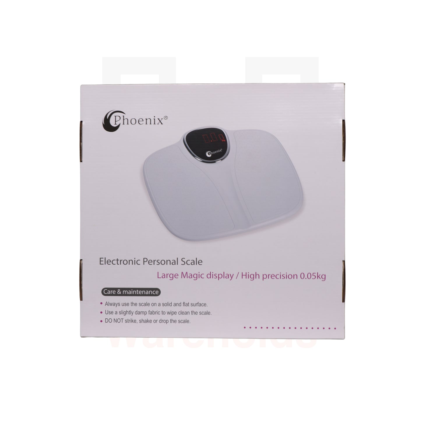 White Electronic Personal Scale