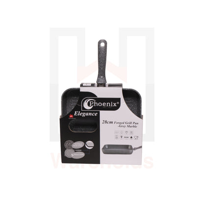 Phoenix Forged Granite Grill Pan 28cm