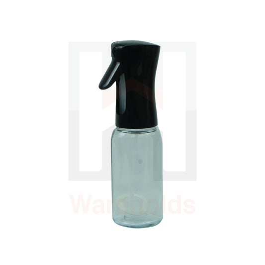 Black and Clear Edible Oil Spray Bottle