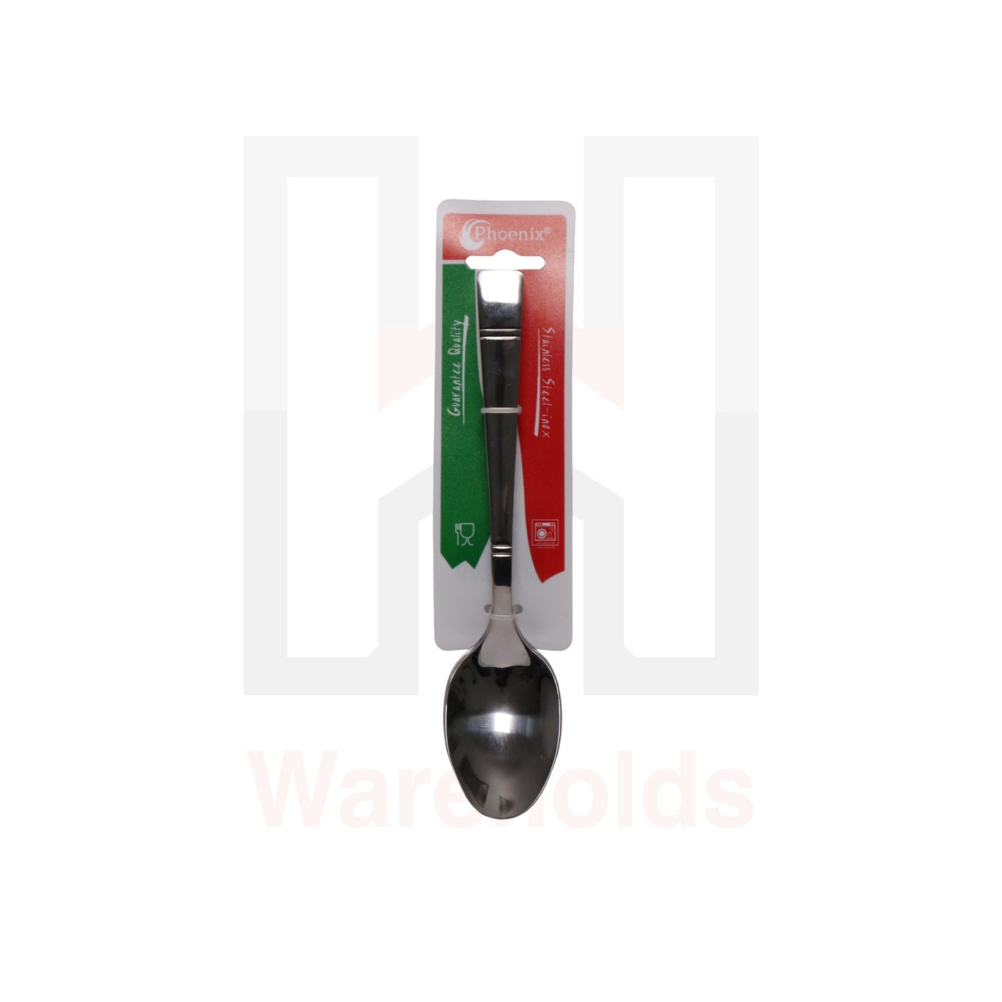 Phoenix 6 Pcs Stainless Steel Dinner Spoon Set (Parallel pattern)