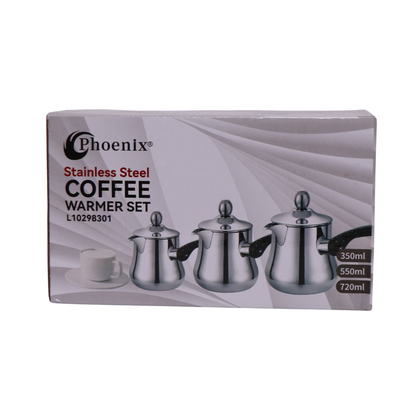 Phoenix 3Pcs Coffee Warmer Set