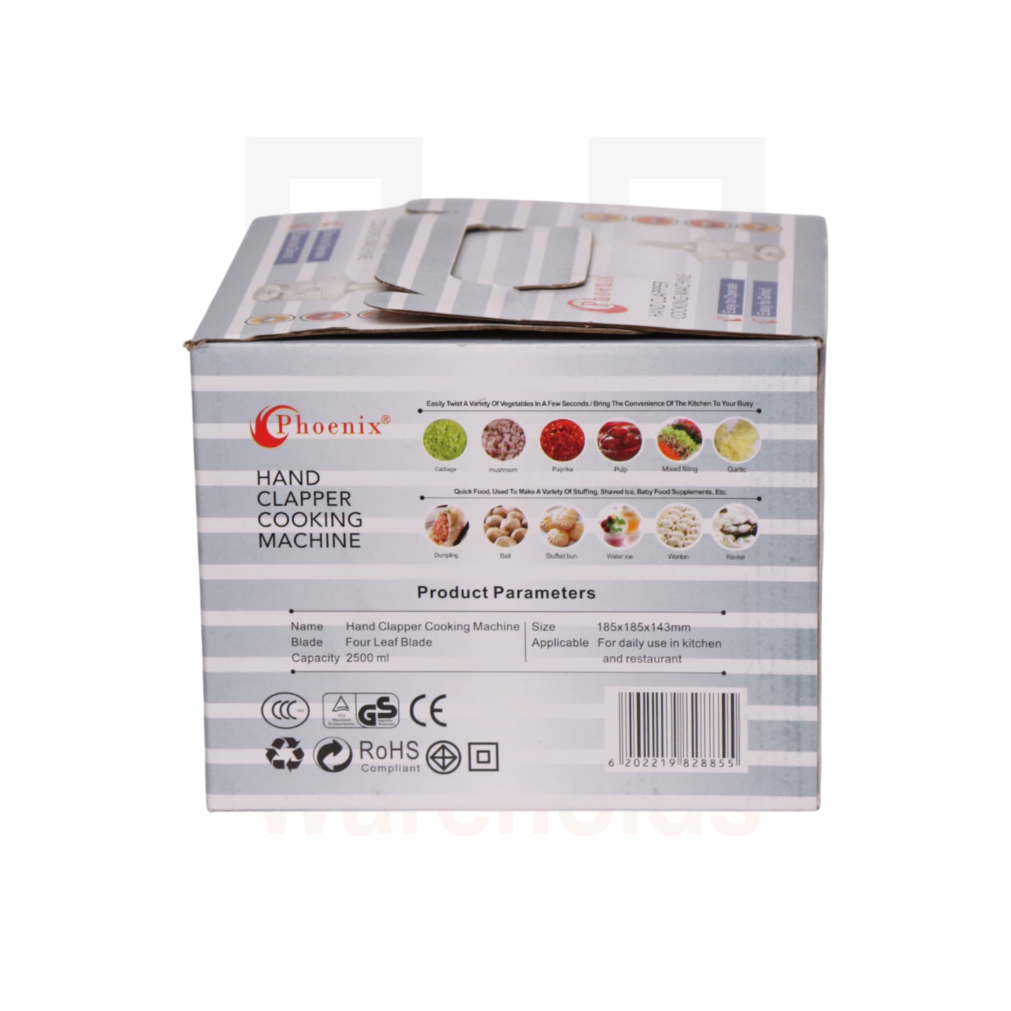 Phoenix Hand Clapper Cooking Machine