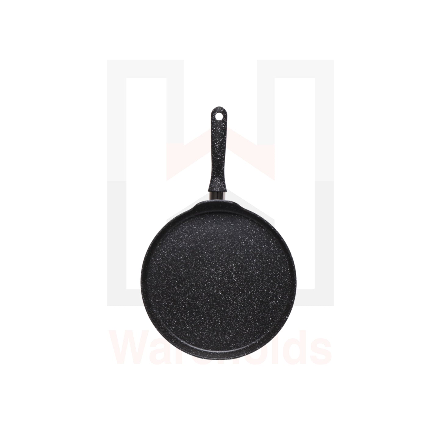 Phoenix Black Marble Forged Crepe Pan