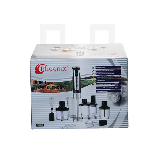 Phoenix 8-in-1 Hand Blender
