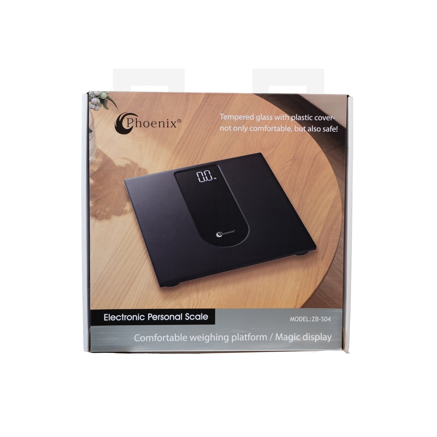 Phoenix Black Electronic Personal Scale