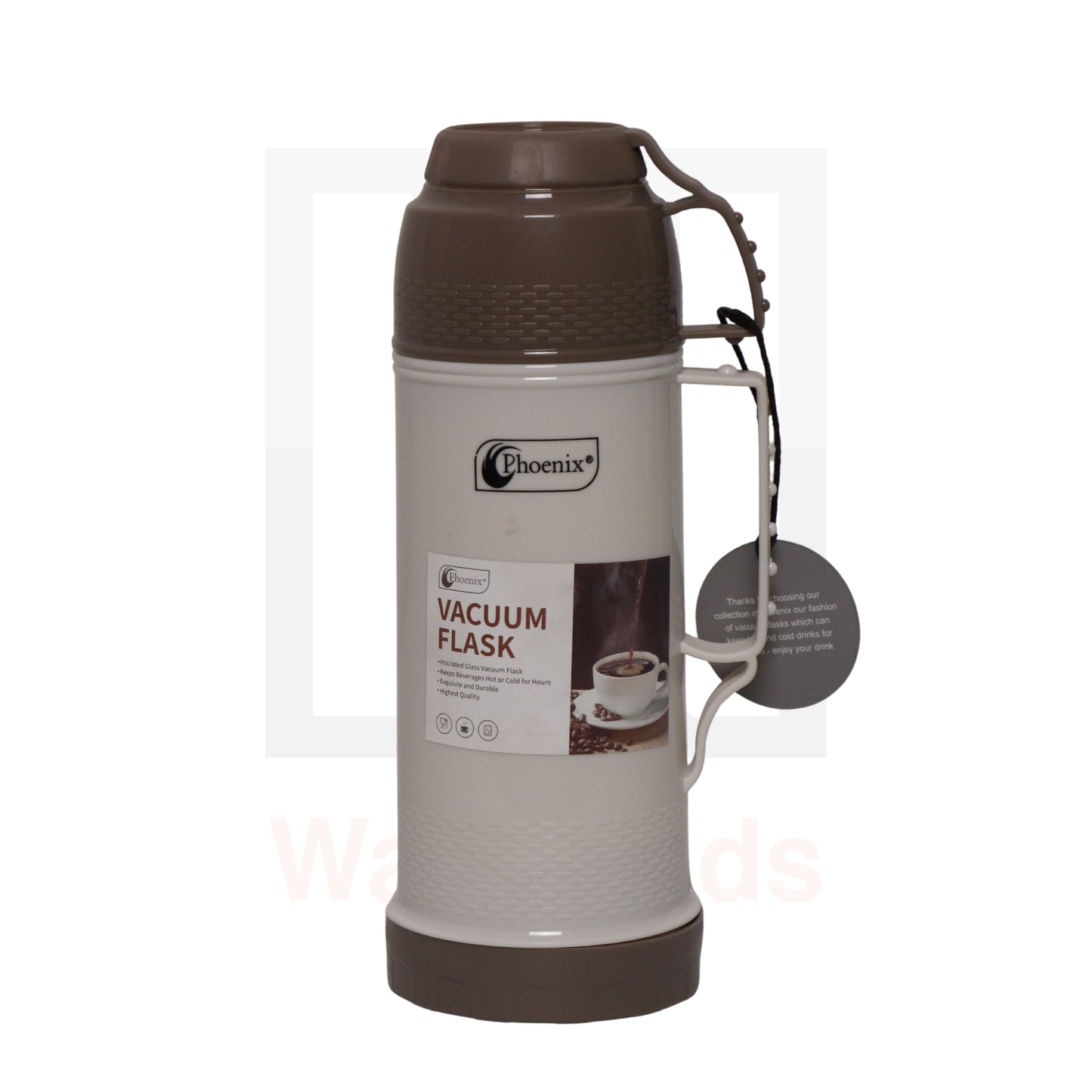 Phoenix Beige/Brown Vaccum Flast