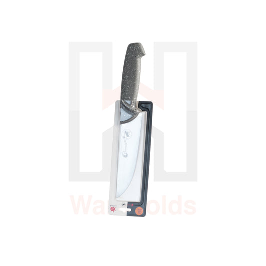 Phoenix Grey White-Dotted Kitchen Knife