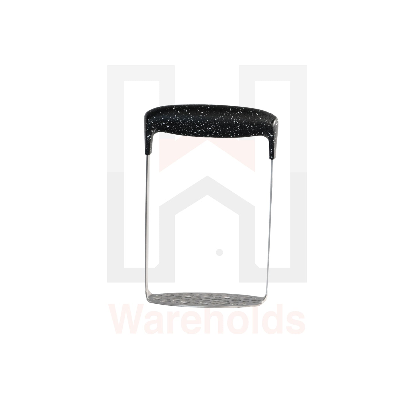 Phoenix Stainless Steel Black Handle Potato Masher
