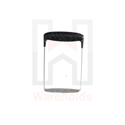 Phoenix Stainless Steel Black Handle Potato Masher