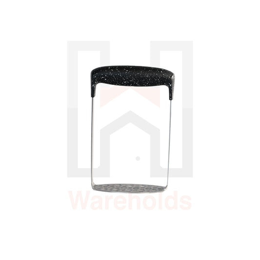 Phoenix Stainless Steel Black Handle Potato Masher