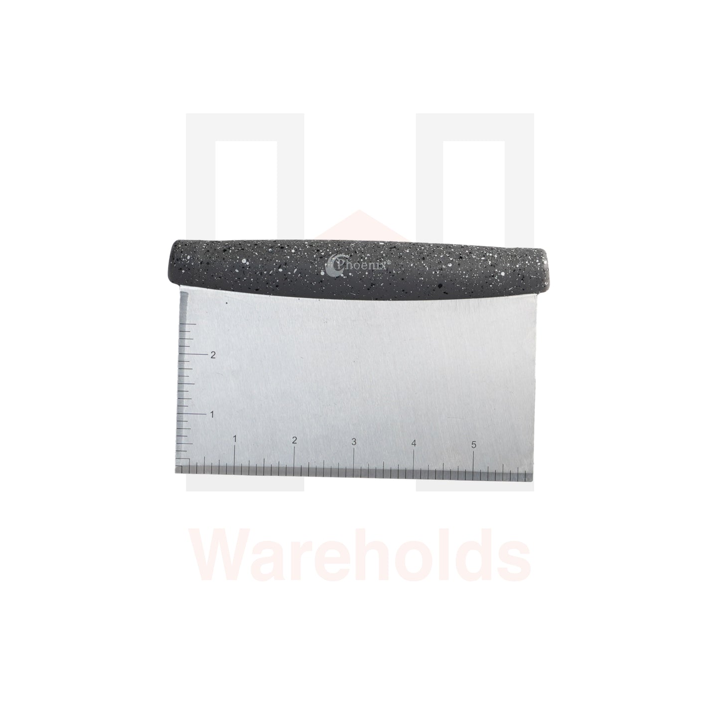 Phoenix Grey Dough Scraper with Measure Equivalents