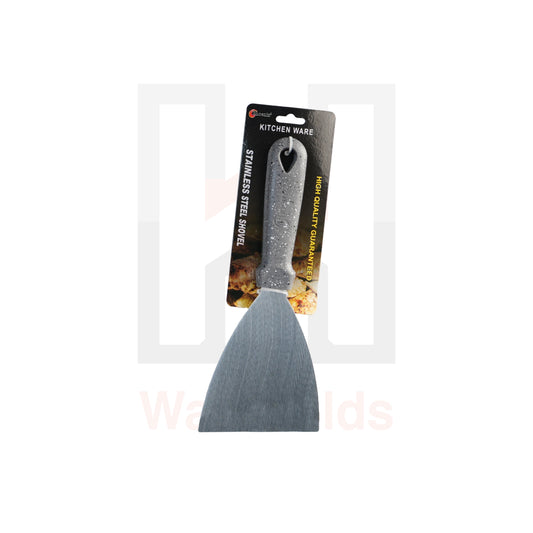 Phoenix Large Grey Stainless Steel Kitchen Spatula