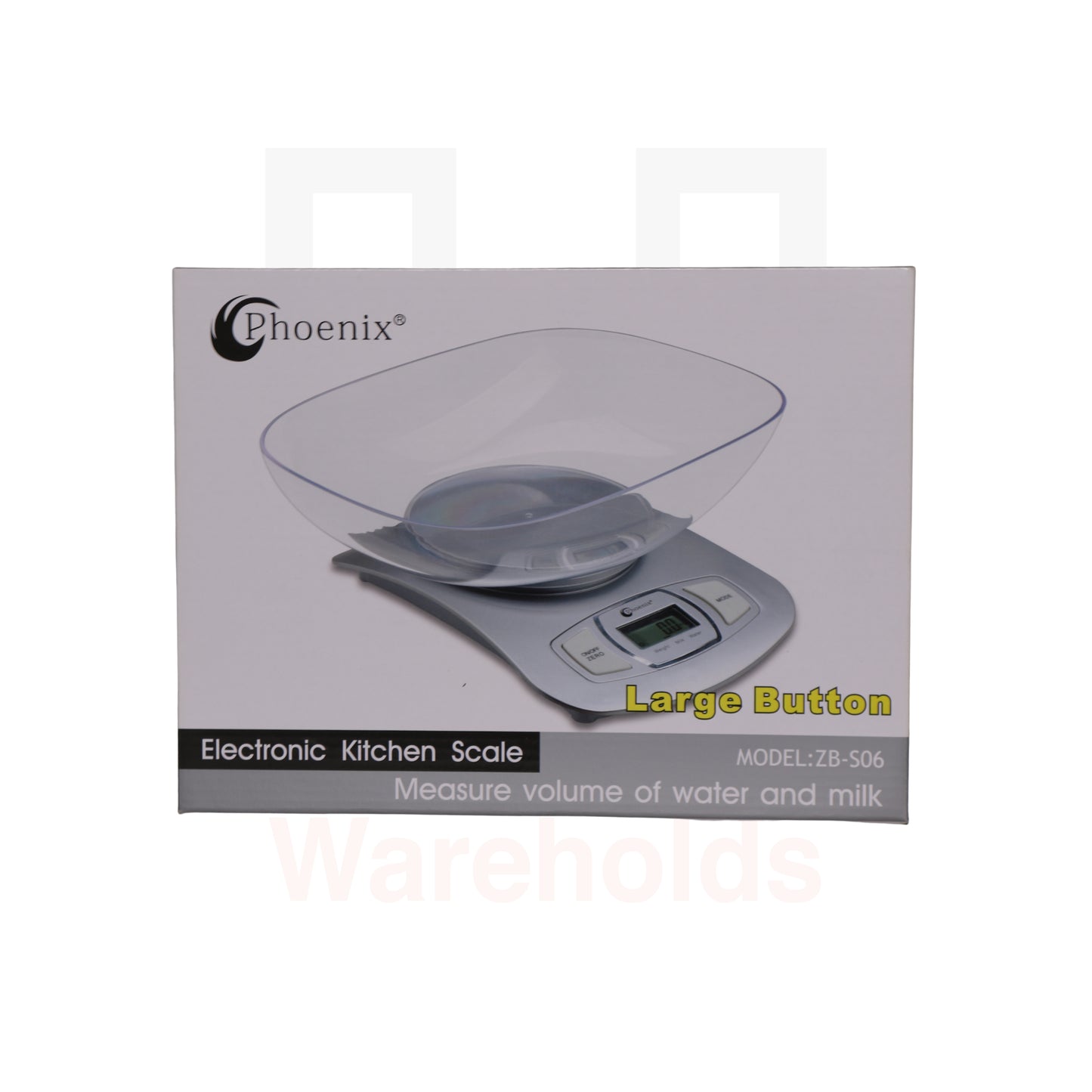 Grey Electronic Kitchen Scale