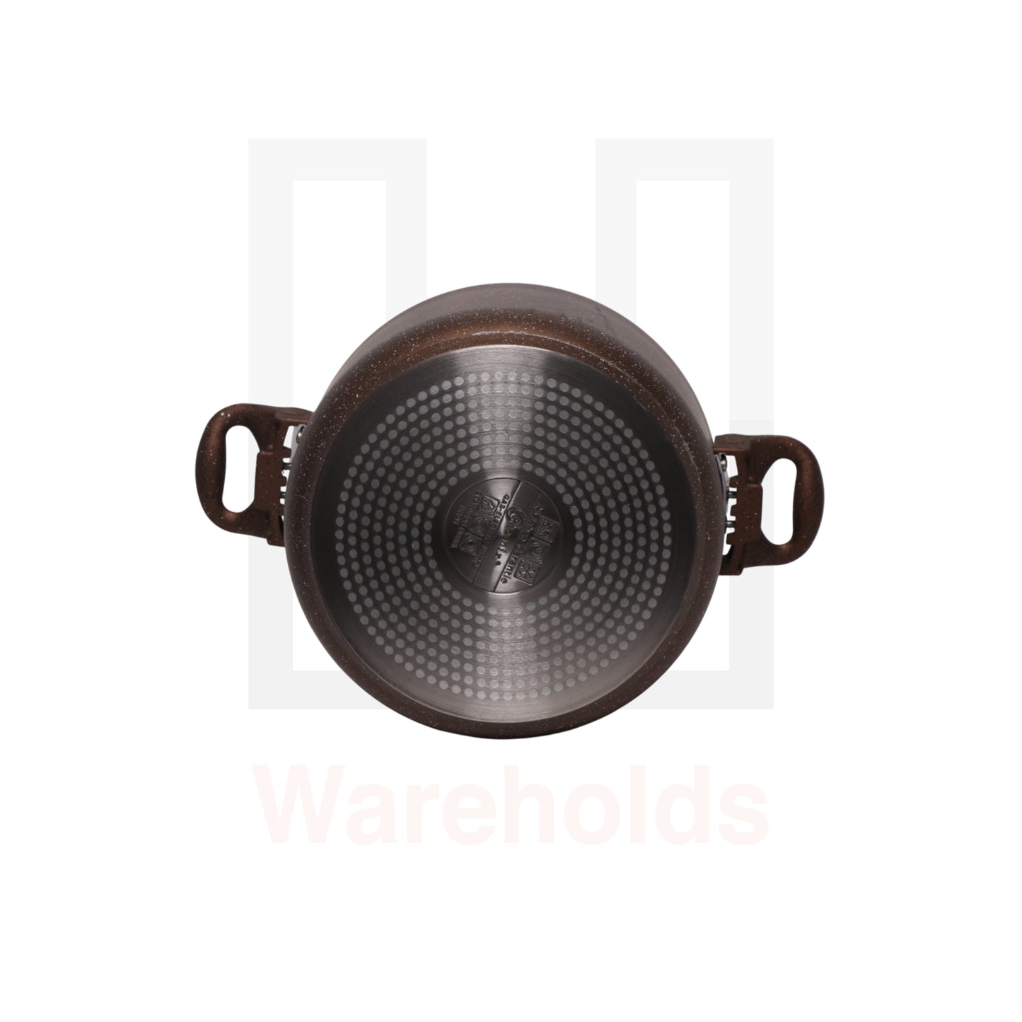 Phoenix Non-stick Marble Professional Granite Pressure Cookware (Brown color)