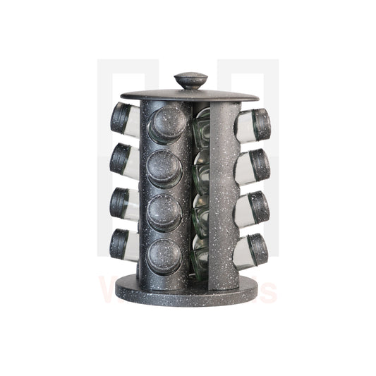 Phoenix Grey Rotating Spice Rack