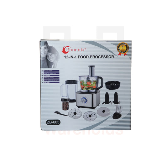 Phoenix 12-in-1 Food Processor