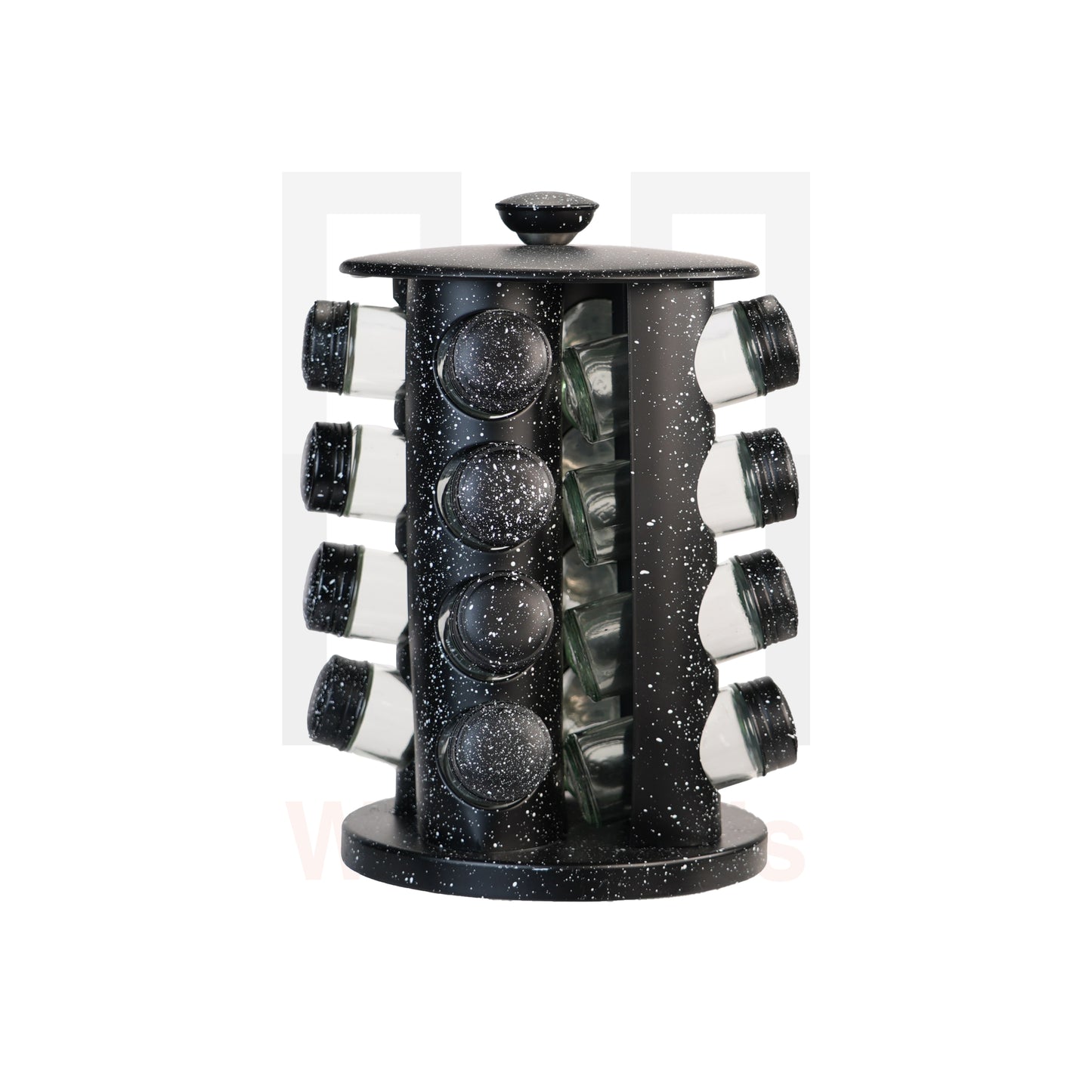 Phoenix Black Rotating Spice Rack