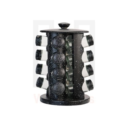 Phoenix Black Rotating Spice Rack