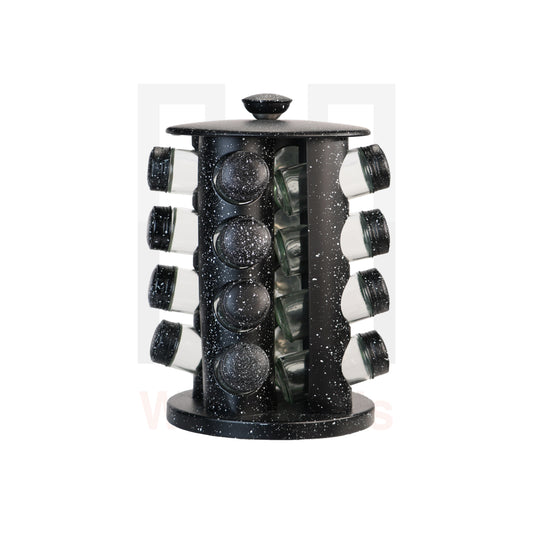 Phoenix Black Rotating Spice Rack