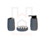 Phoenix Diamond Dark Grey Bathroom Set