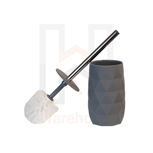 Phoenix 5pcs Diamond Dark Grey Bathroom Set