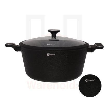 Phoenix 17 Pcs Black Marble Ice Flake Set