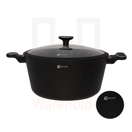 Phoenix 17 Pcs Black Marble Ice Flake Set