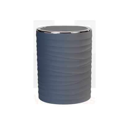 Phoenix Grey Wavy Bathroom Accessory Set