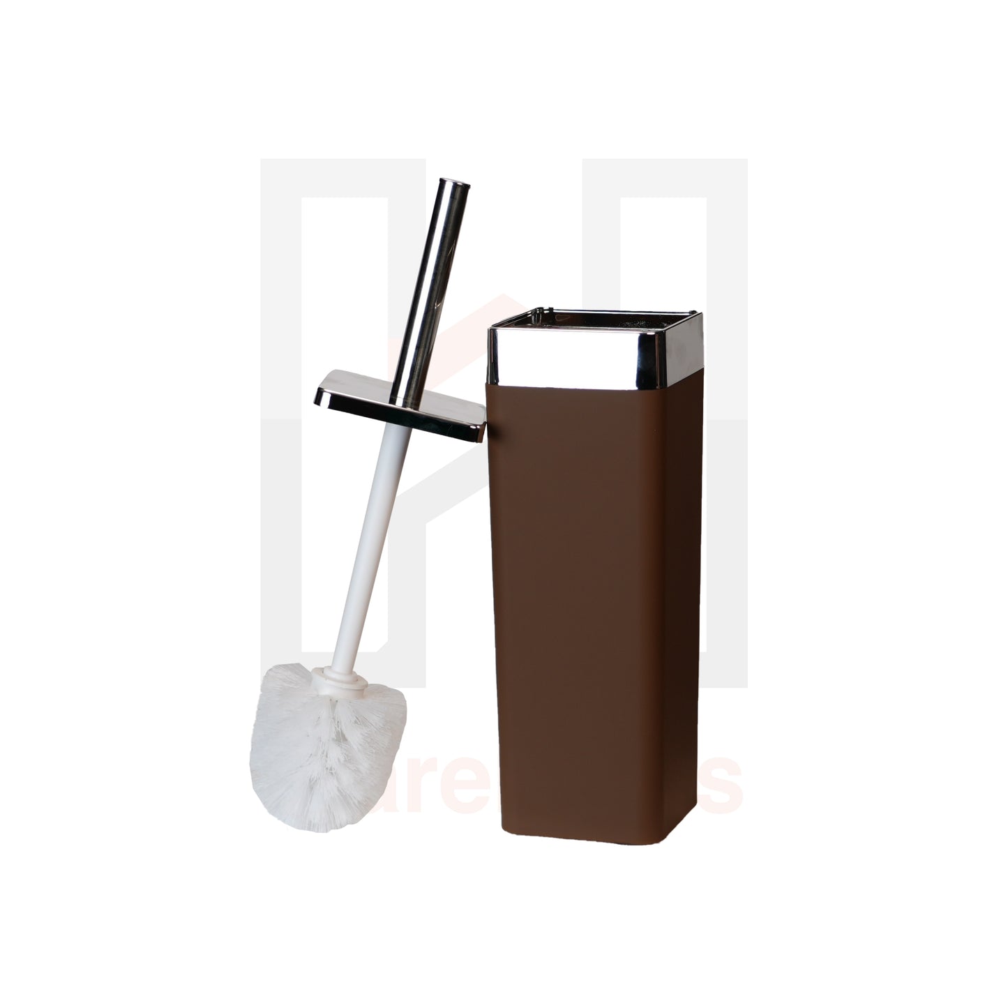 Phoenix Brown Square Bathroom Accessory Set