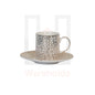 6 Piece Golden Coffee Cup Set