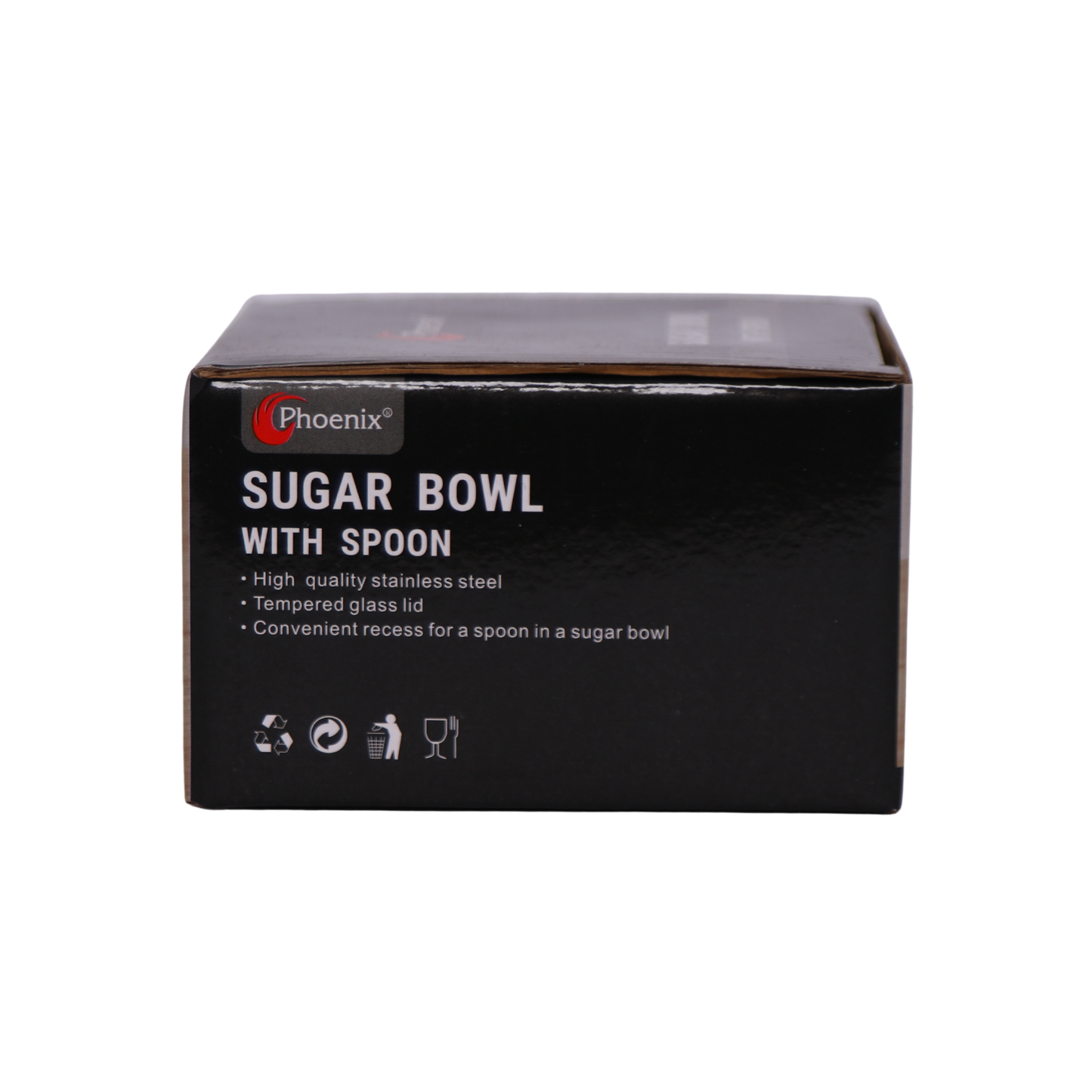 Phoenix Sugar Bowl With Spoon