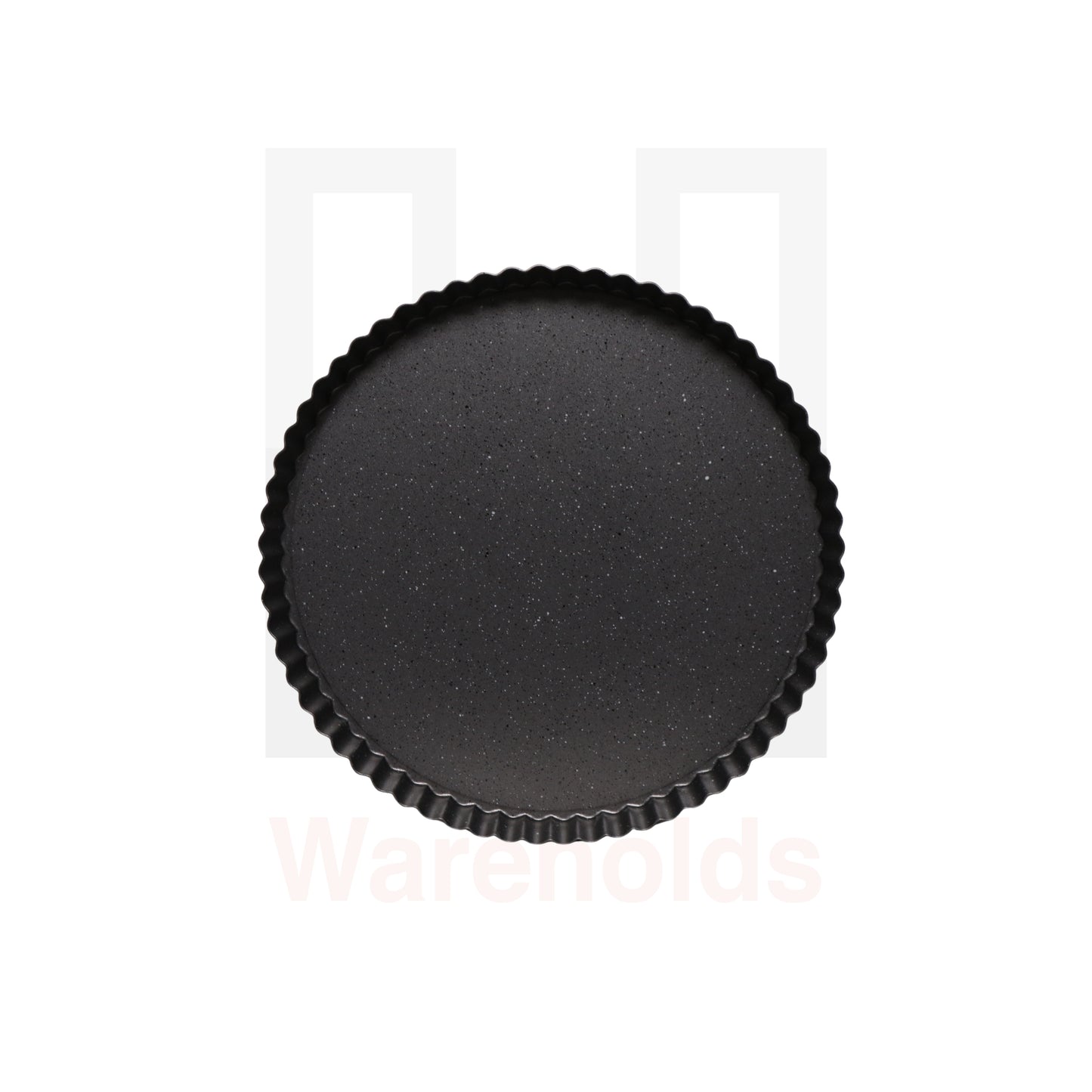 Phoenix Grey Granite Fluted Tart Pan With Removable Bottom