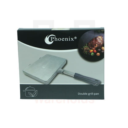 Phoenix Aluminium Double Grill Pan Small Size 23cm